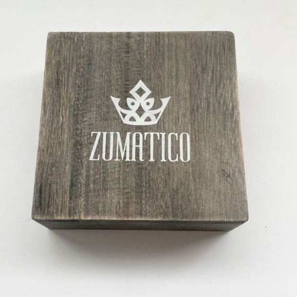 Funny Wine Coasters Set Of 4 With Wooden Holder Retro Style - Picture 9 of 9